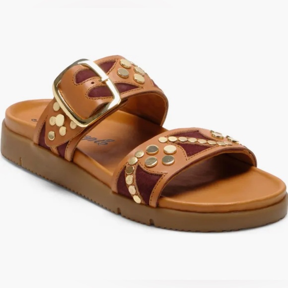 Free People Revelry Studded Slide Sandal, Sz 8.5 NIB - Picture 2 of 10